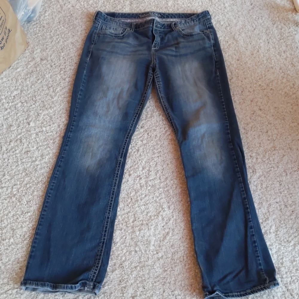 size Blue jeans